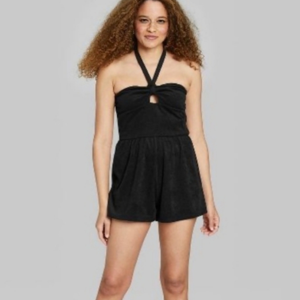 Bundle of Beach wear Wild Fable Terry Romper and AND Terry Tank XS
